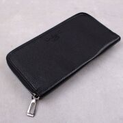 Чоловічий гаманець, барсетка, чорний П4570