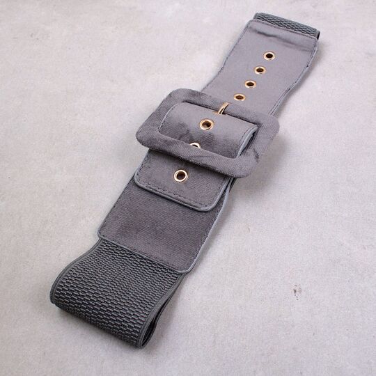 Жіночий ремінь, сірий П4572