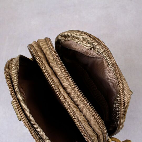 Сумка поясная армейская , хаки П4576