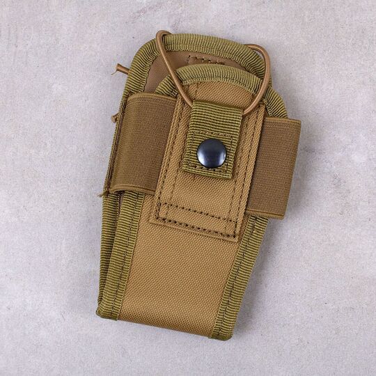 Сумка поясная армейская для рации, хаки П4577