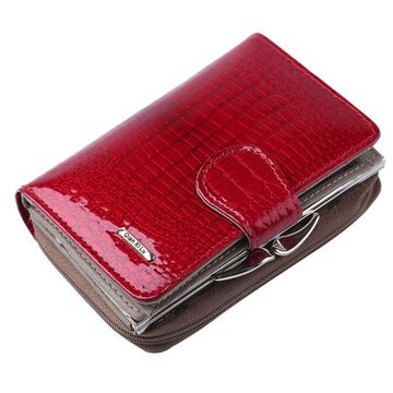 Жіночий гаманець, червоний П0331