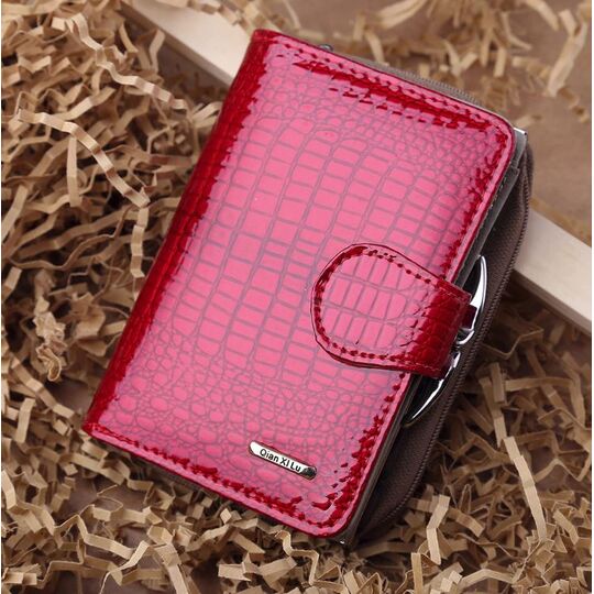 Женский кошелек, красный П0331 Женский кошелек, красный П0331