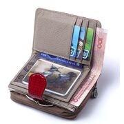 Жіночий гаманець, червоний П0331