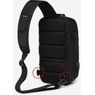 Чоловіча сумка слінг "OZUKO", сіра П4588