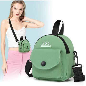 Жіноча міні сумка, зелена П4602