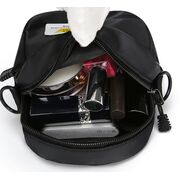 Жіноча міні сумка, чорна П4603