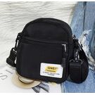 Жіноча міні сумка, чорна П4603