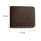 Чоловічий гаманець COWATHER, чорний П0334