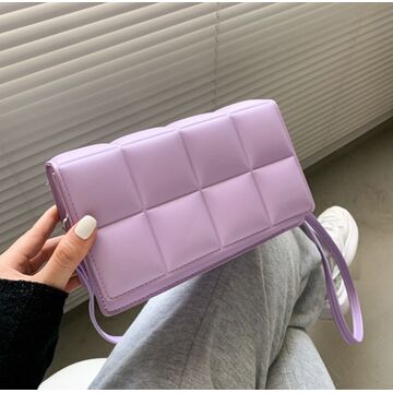 Женская сумка клатч, фиолетовая П4620