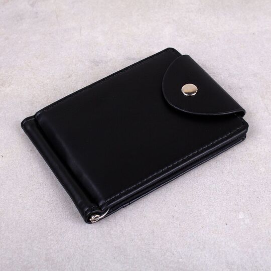 Зажим кошелек, черный П0336 Зажим кошелек, черный П0336