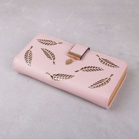 Жіночий гаманець, рожевий П0340 Жіночий гаманець, рожевий П0340