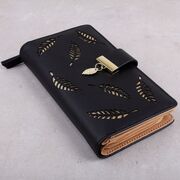Жіночий гаманець, чорний П0341