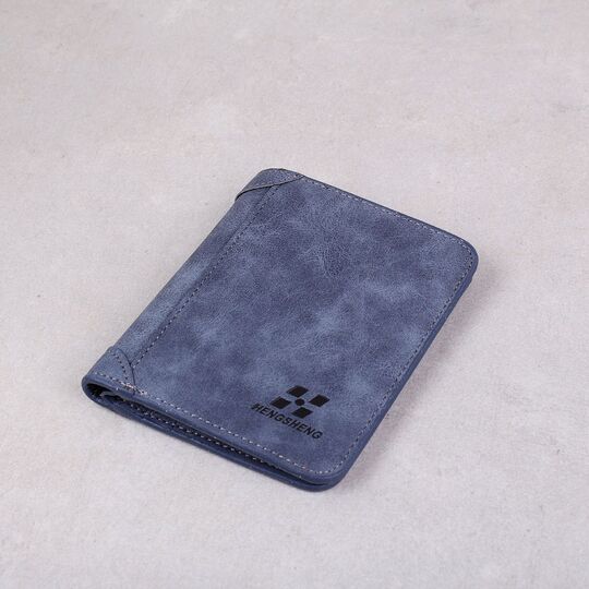 Портмоне чоловіче, синій П0347
