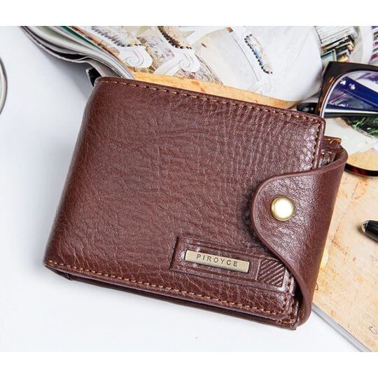 Чоловічий гаманець, коричневий П0351