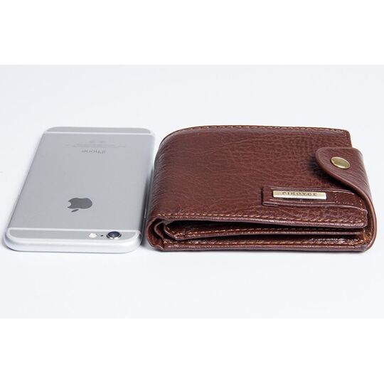 Чоловічий гаманець, коричневий П0351