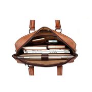 Мужская сумка MYOSAZEE, коричневая П0358
