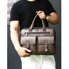 Чоловіча сумка MYOSAZEE, коричнева П0358 Чоловіча сумка MYOSAZEE, коричнева П0358