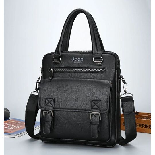 Чоловіча сумка MYOSAZEE, чорна П0359