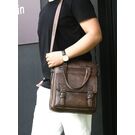 Чоловіча сумка MYOSAZEE, чорна П0359