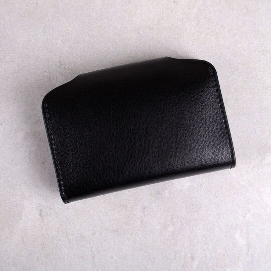 Визитница, черная П0361