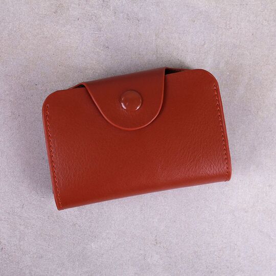 Визитница,коричневая П0363