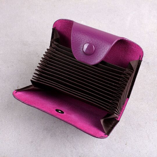 Візитниця, фіолетова П0364