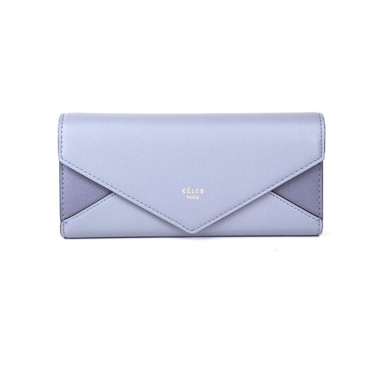 Жіночий гаманець, блакитний П0368