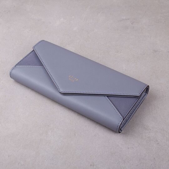 Женский кошелек, голубой П0368 Женский кошелек, голубой П0368