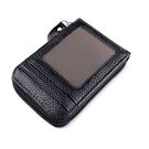 Визитница, черная П0374