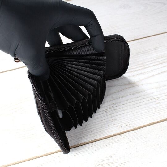 Визитница, коричневая П0375