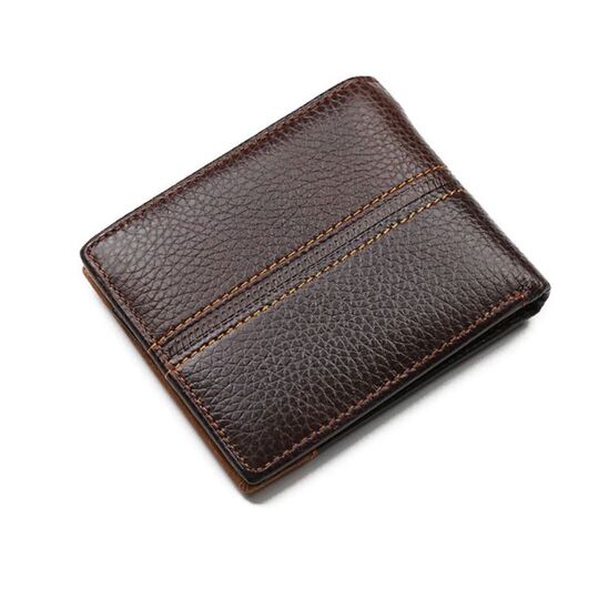 Чоловічий гаманець, коричневий П0376