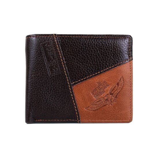 Чоловічий гаманець, коричневий П0377