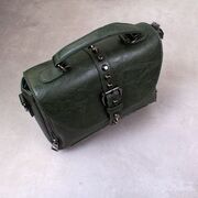 Женская сумка, зеленая П0380