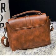 Жіноча сумка, коричнева П0382