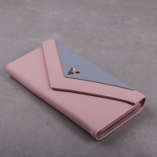 Женский кошелек WEICHEN, розовый П0383 Женский кошелек WEICHEN, розовый П0383