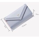 Женский кошелек, серый П0385