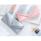 Женский кошелек, серый П0385