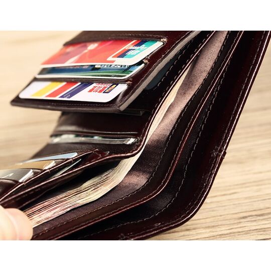 Чоловічий гаманець ManBang, коричневий П0386