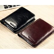 Чоловічий гаманець ManBang, коричневий П0386