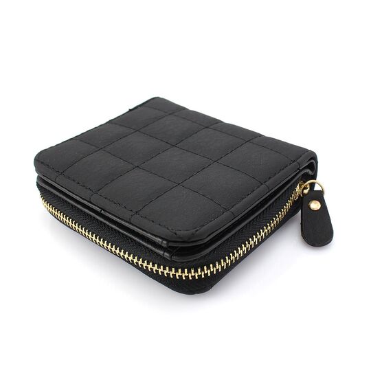 Жіночий гаманець, чорний П0389