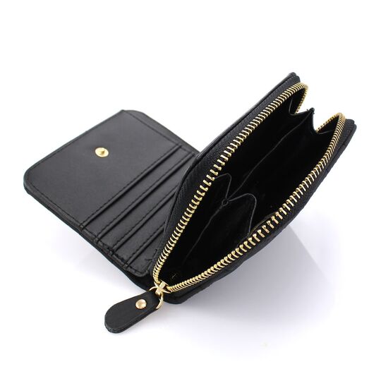 Жіночий гаманець, чорний П0389