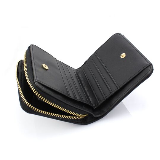 Жіночий гаманець, чорний П0389