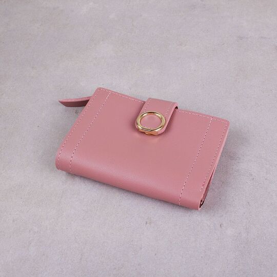Женский кошелек, розовый П0393