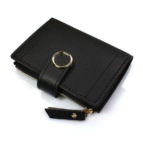 Жіночий гаманець, чорний - П0394
