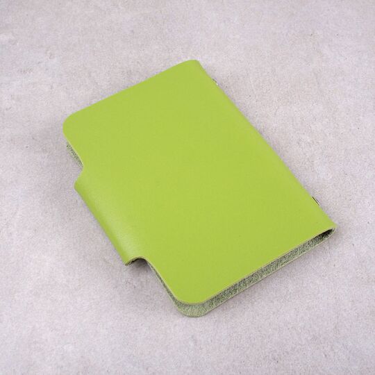 Визитница, зеленая П0402 Визитница, зеленая П0402