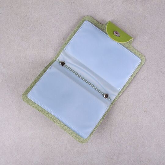 Визитница, зеленая П0402 Визитница, зеленая П0402