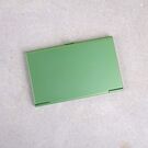 Визитница, зеленая П0404