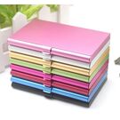 Визитница, золотистая П0406