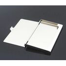 Визитница, золотистая П0406