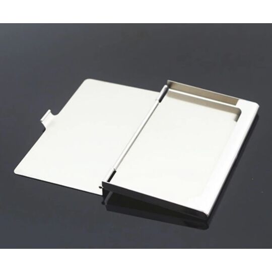 Визитница, золотистая П0406